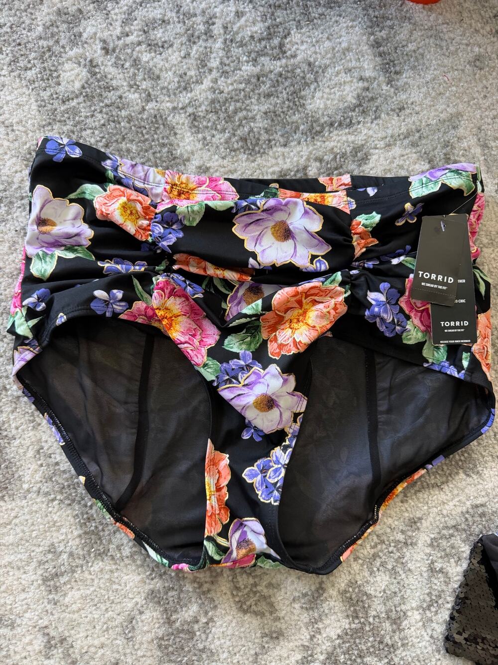 NWT Torrid Swim Bottoms Sz 2